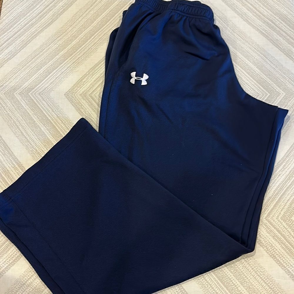 Under Armour Men’s Navy Blue Loose Fitting Athletic Pants